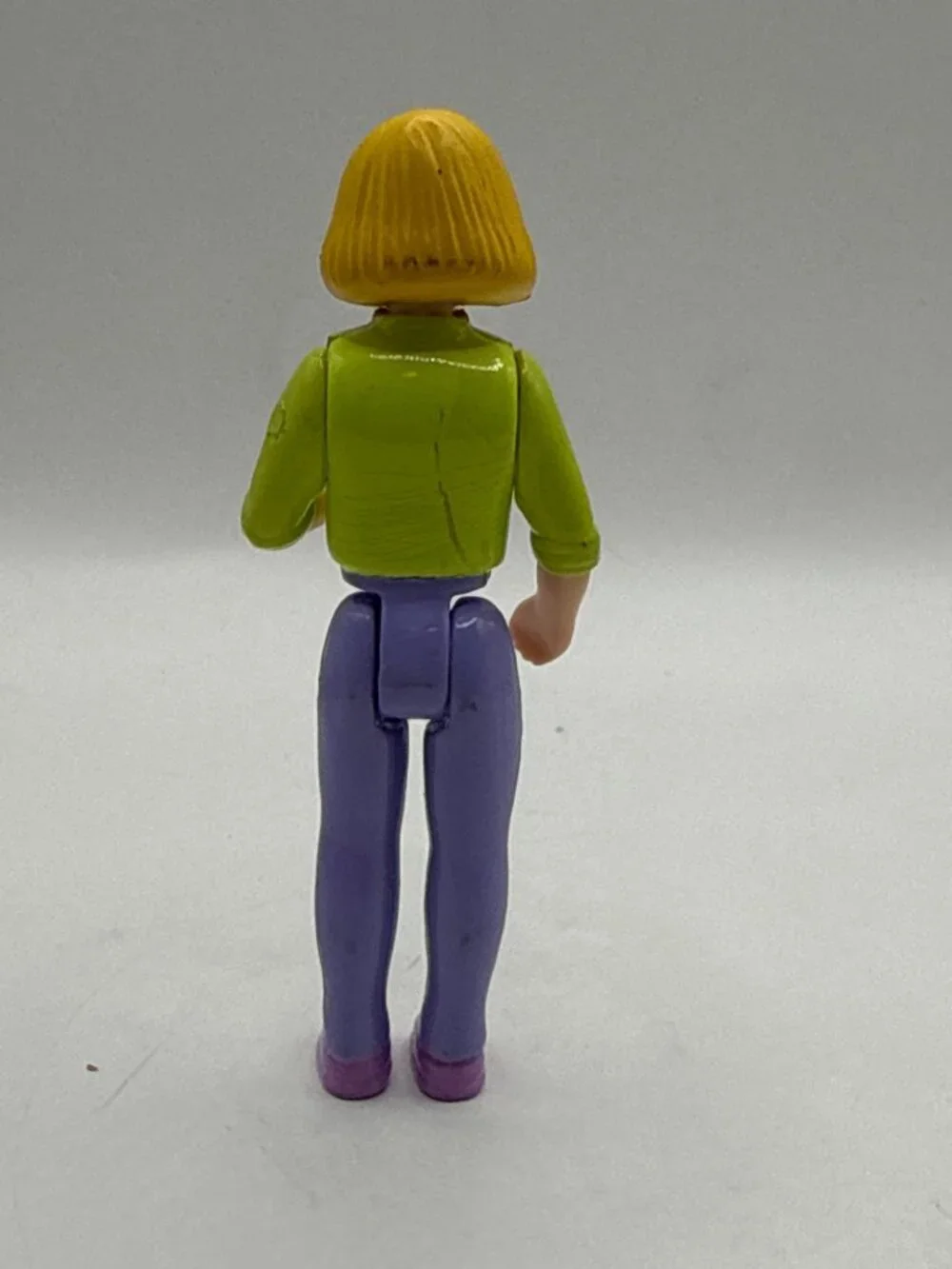 Vtg Fisher Price Sweet Streets Country Cottage Mom Figure Green Blonde Kidcore